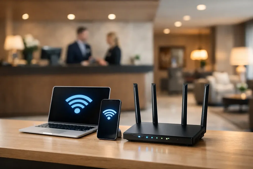 Guia de WiFi corporativo para hotéis